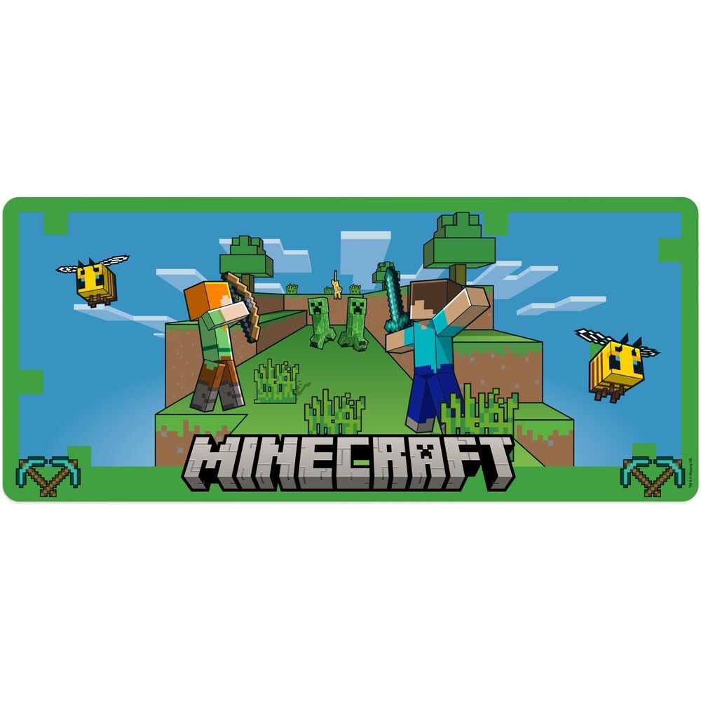 Alfombrilla gaming Minecraft Frikytopia