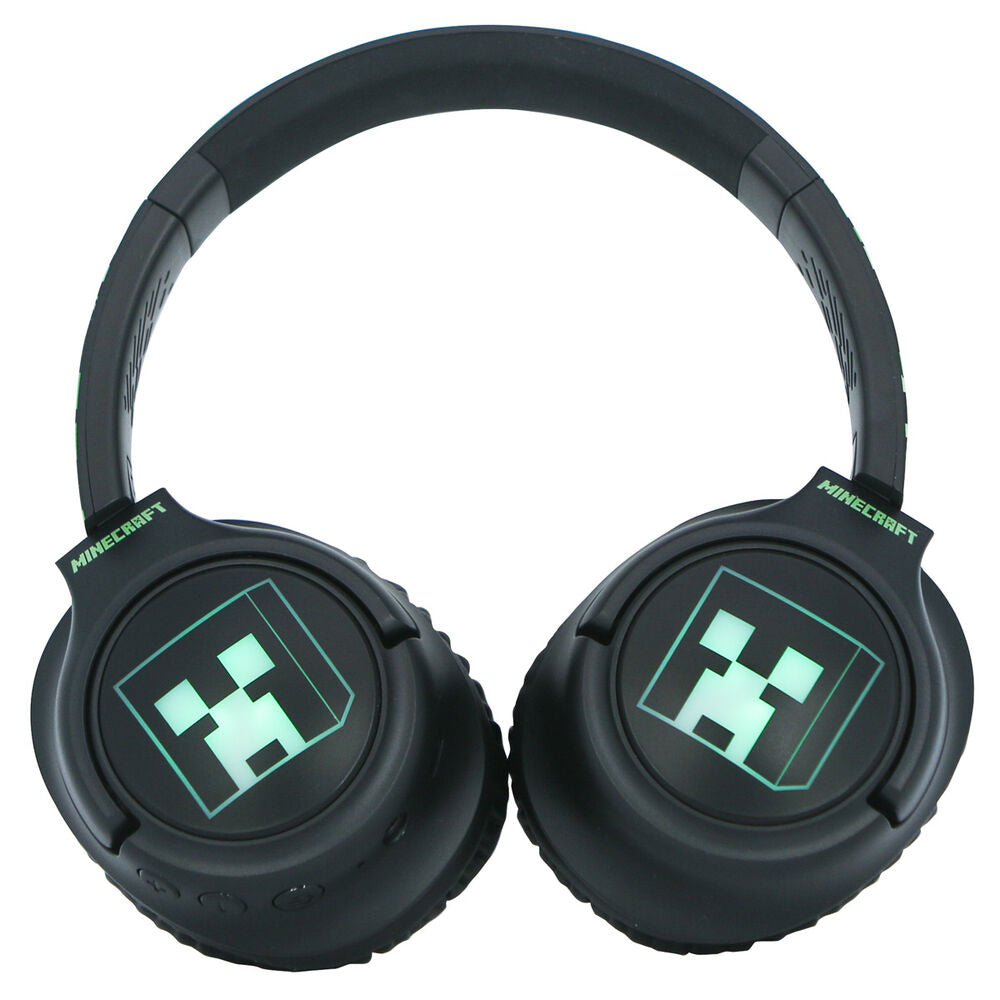 Auriculares Inalambricos LED Minecraft
