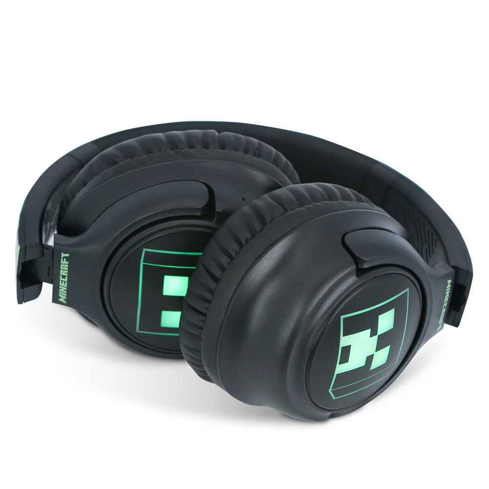 Auriculares Inalambricos LED Minecraft