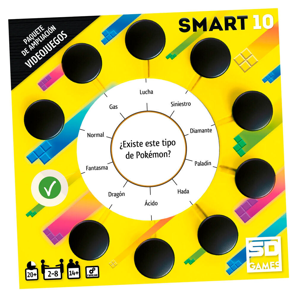 Expansion Videojuegos Juego Smart 10 español Frikytopia