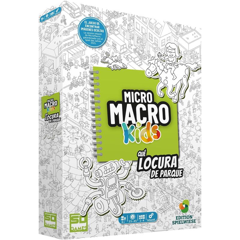 Juego de Mesa Que Locura de Parque español Frikytopia
