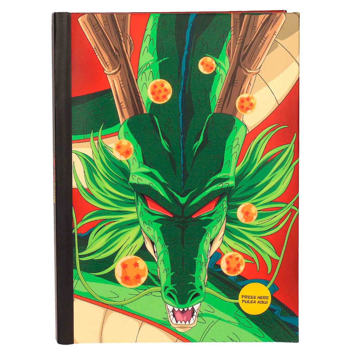 Cuaderno A5 Shenron Dragon Ball con Luces Frikytopia