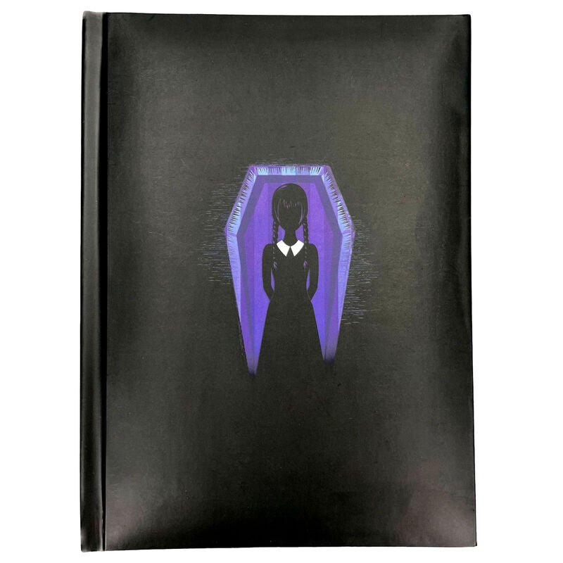 Cuaderno A5 Dark Side Miercoles luz Frikytopia