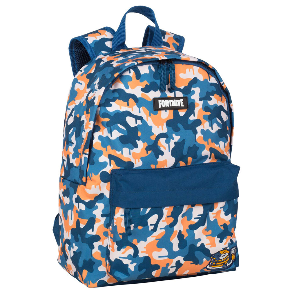 Mochila Blue Camo Fortnite 41 cm Frikytopia