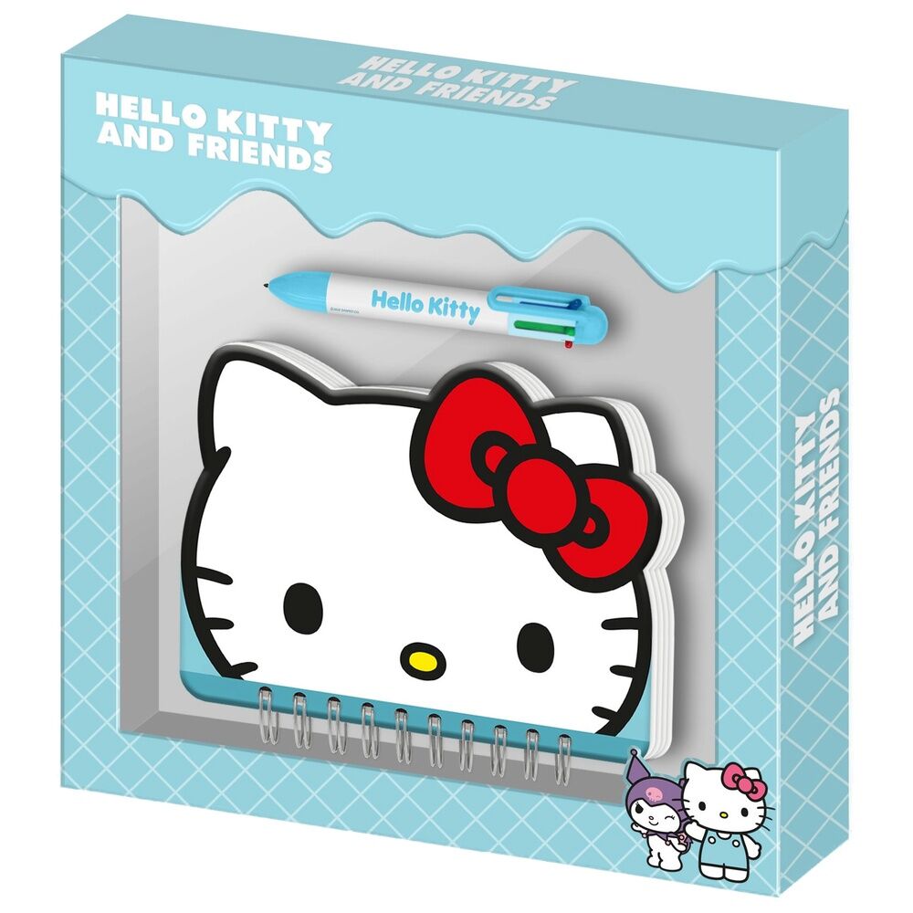Diario + Boligrafo Hello Kitty and Friends Frikytopia