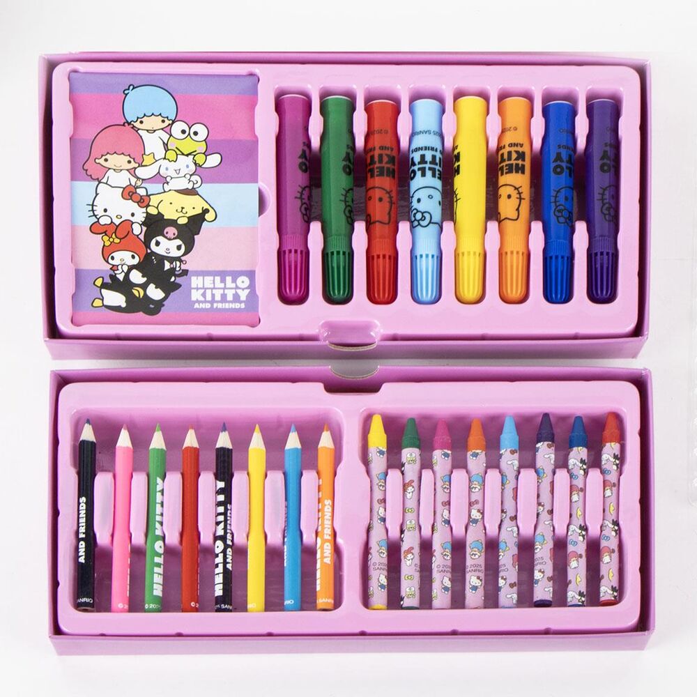Maletin Coloreable Hello Kitty