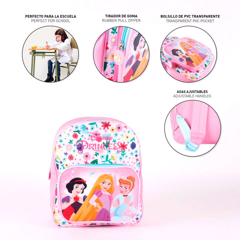 Mochila Princesas Disney 30 cm Frikytopia