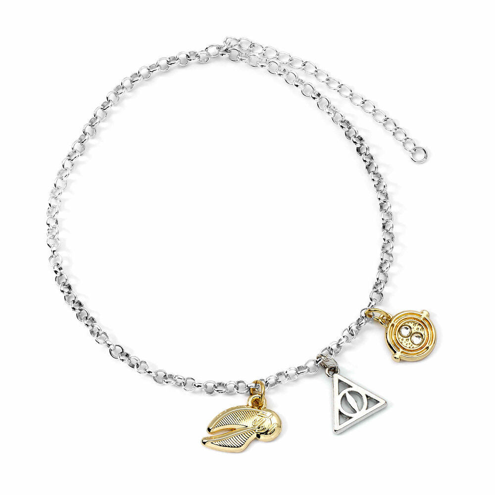 Pulsera plateada Harry Potter Frikytopia