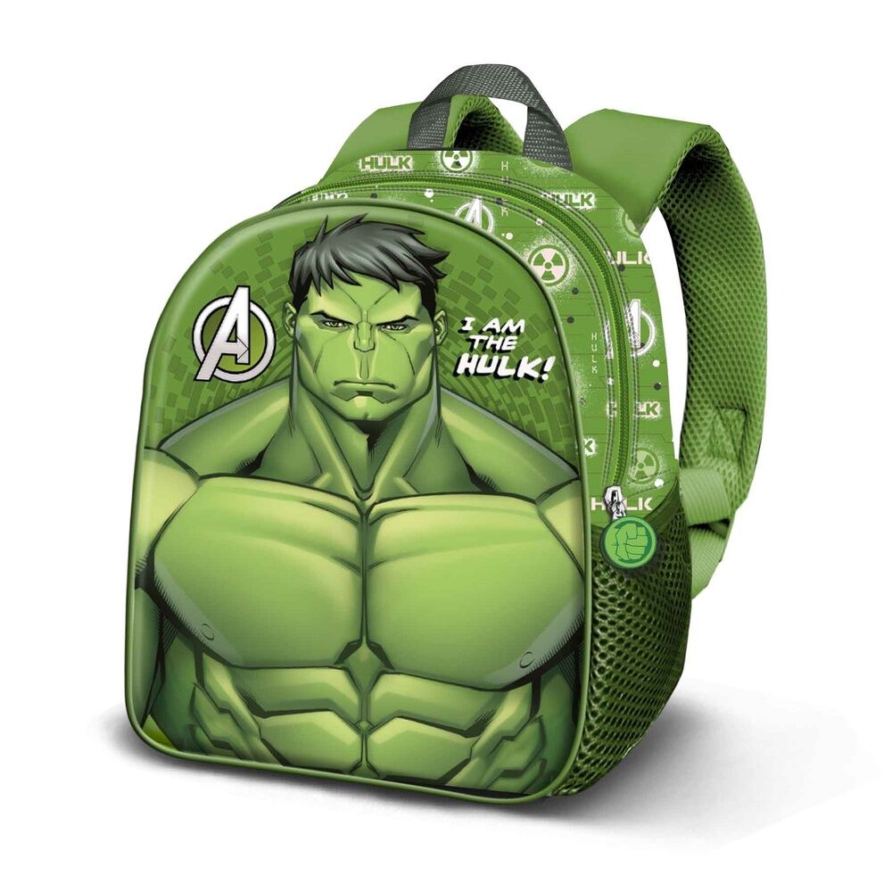 Mochila 3D Rage Hulk Marvel 31 cm Frikytopia