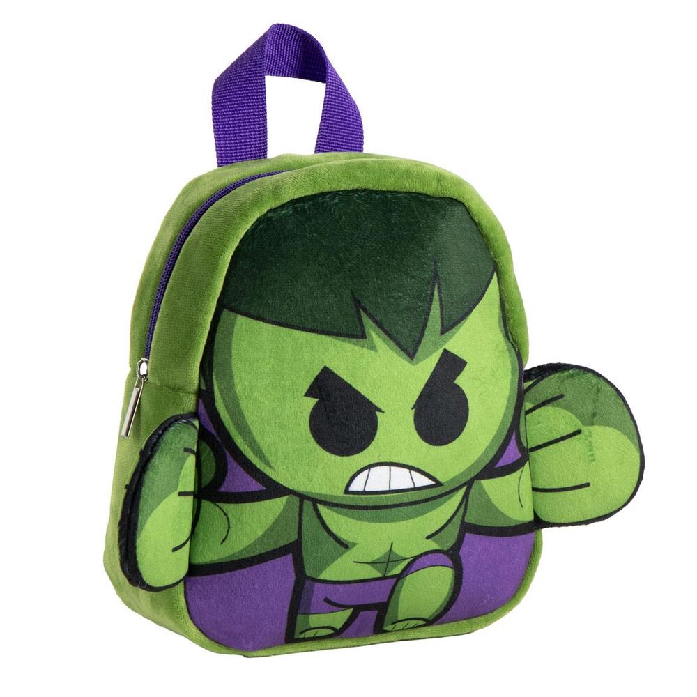 Mochila Peluche Hulk Marvel 22 cm Frikytopia