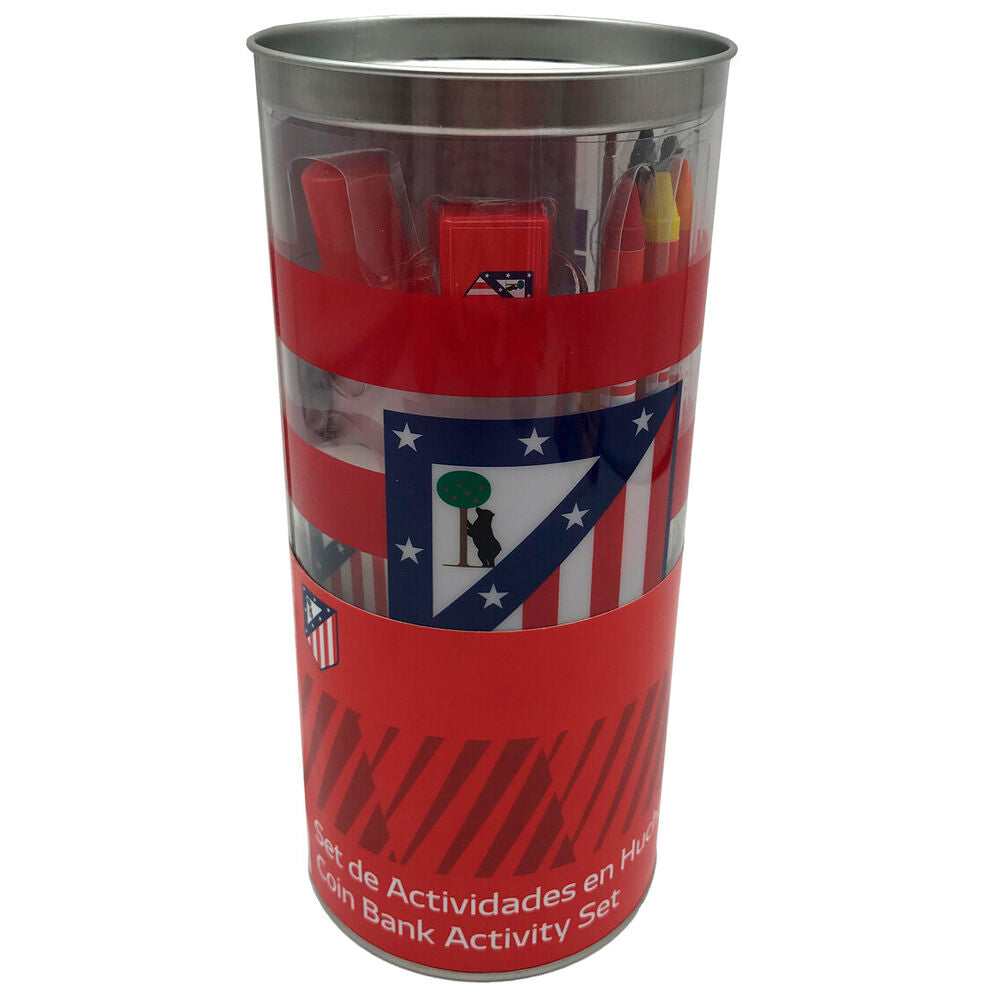 Hucha set actividades Atletico de Madrid 38pzs Frikytopia