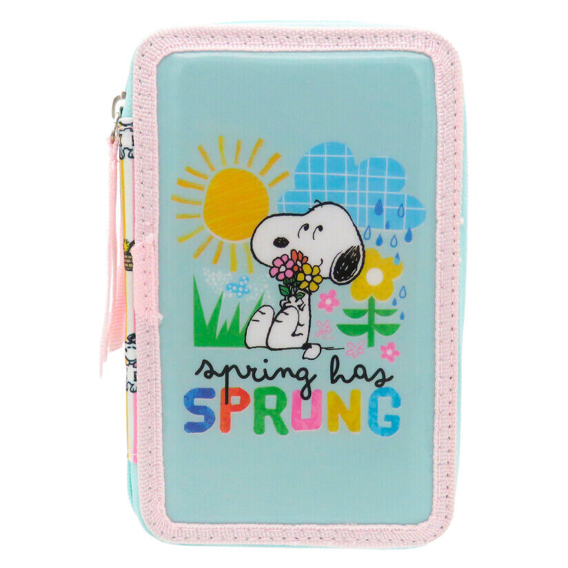 Plumier Snoopy Peanuts triple Frikytopia