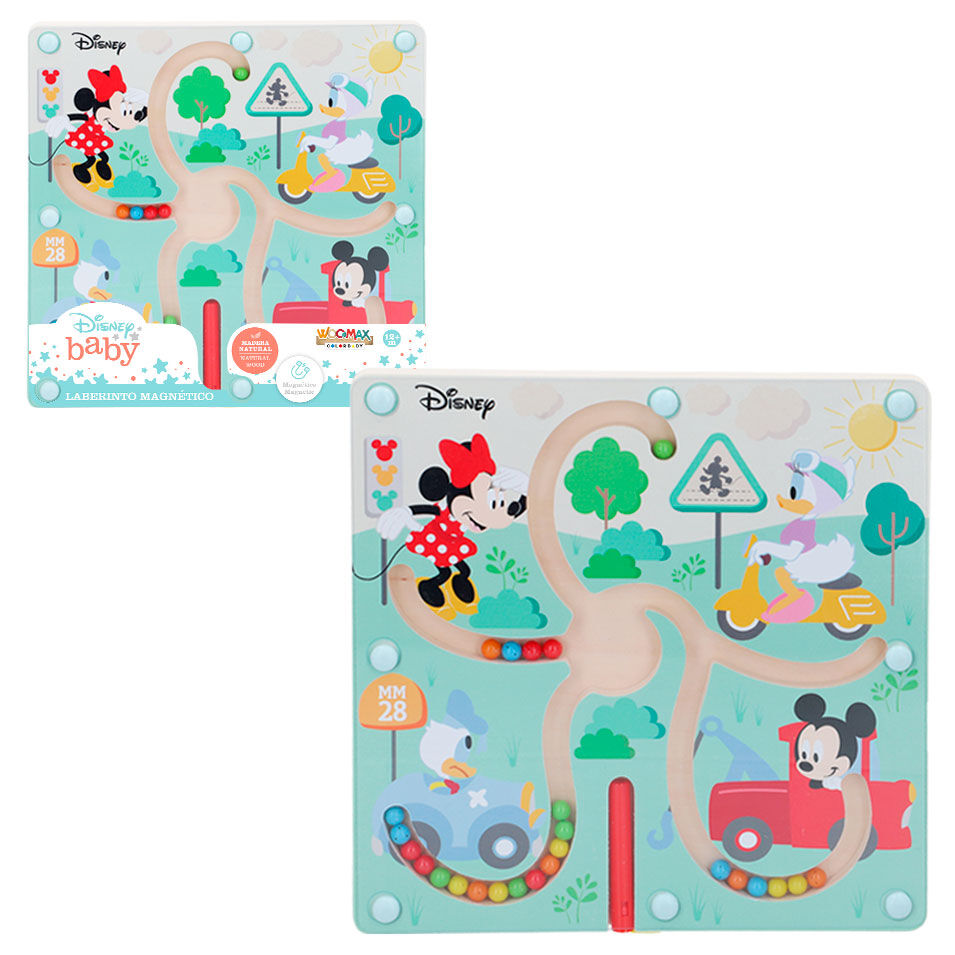 Laberinto magnetico Baby Disney madera Frikytopia