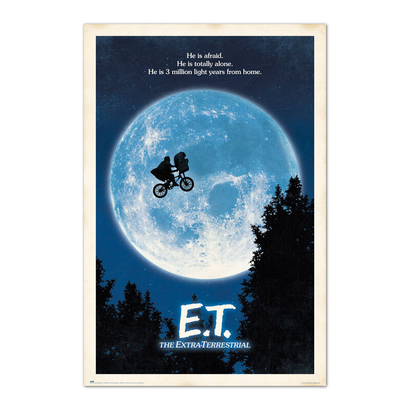 Poster E.T. El Extraterrestre Frikytopia