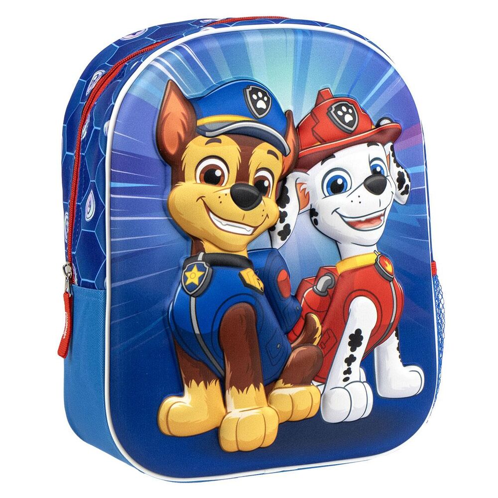 Mochila 3D Patrulla Canina Paw Patrol 31 cm Frikytopia