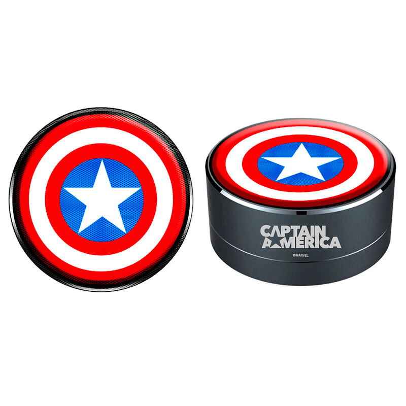 Altavoz portatil inalambrico Capitan America Marvel Frikytopia