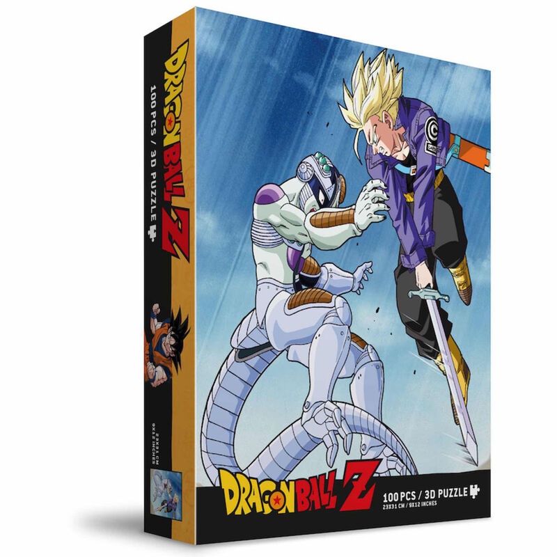 Puzzle 3D Trunks Vs Frieza Dragon Ball Z 100 piezas