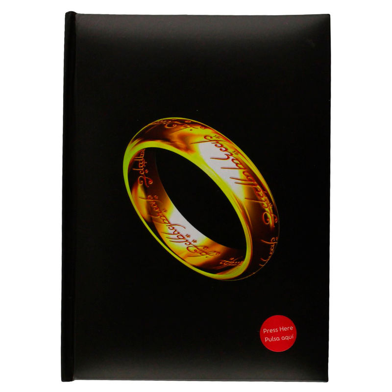 Diario luz anillo unico El Señor de los Anillos Frikytopia