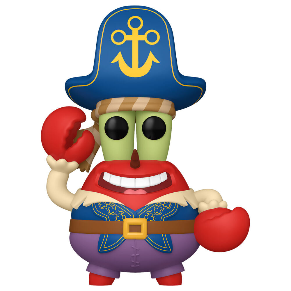 Figura POP Bob Esponja Una Nueva Aventura Pirata Mr. Krabs Frikytopia
