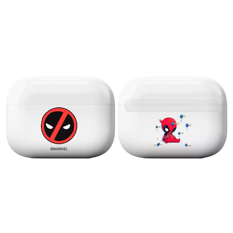 Funda protectora AirPods PRO Deadpool Marvel Frikytopia