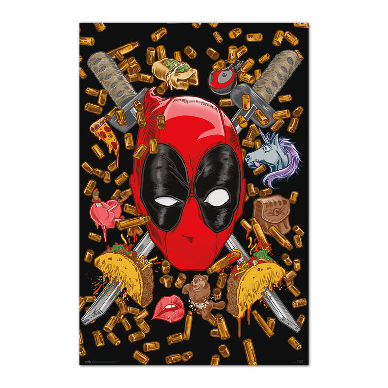 Poster Deadpool Marvel Frikytopia