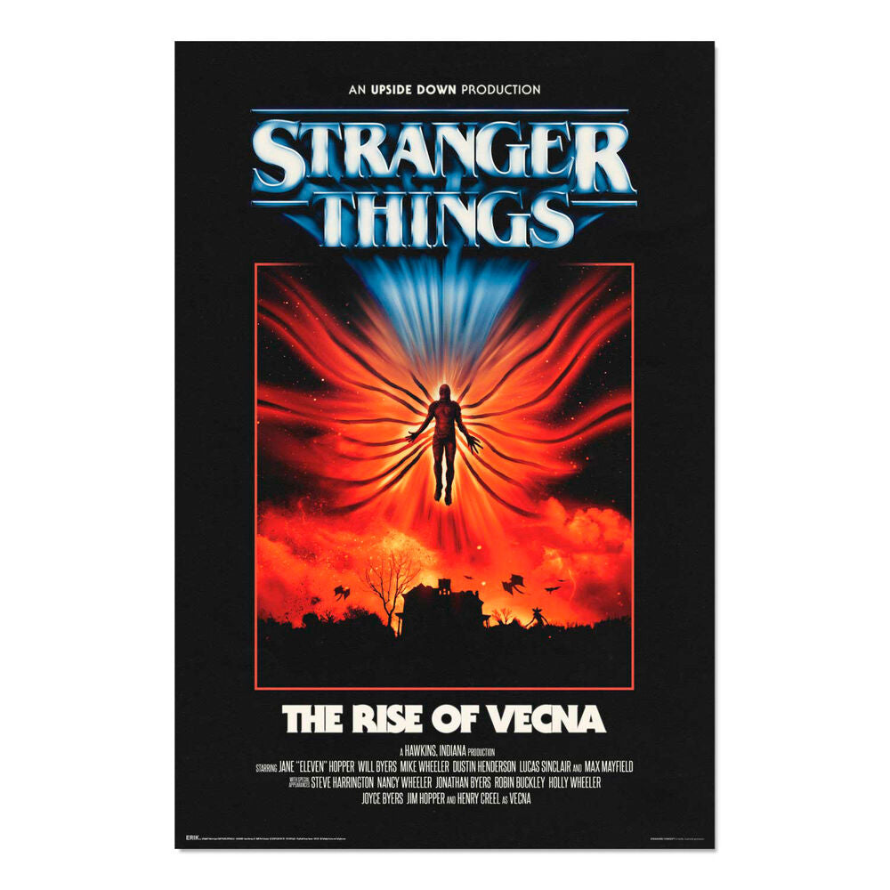 Poster The Rise of Vecna Stranger Things Frikytopia