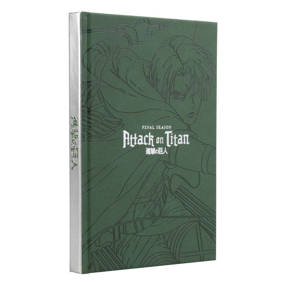 Cuaderno premium A5 Attack on Titan Frikytopia