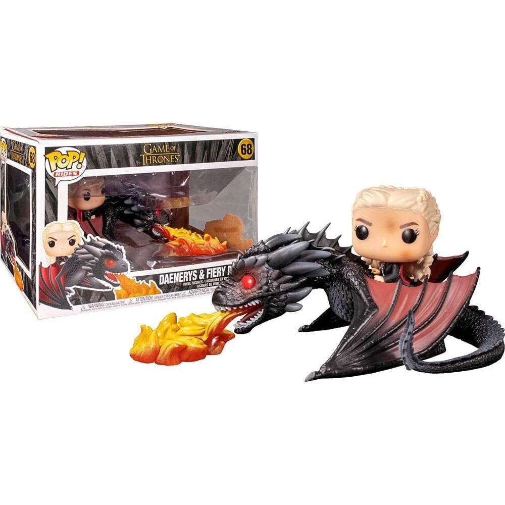 Figura POP Juego de Tronos Daenerys On Fiery Drogon