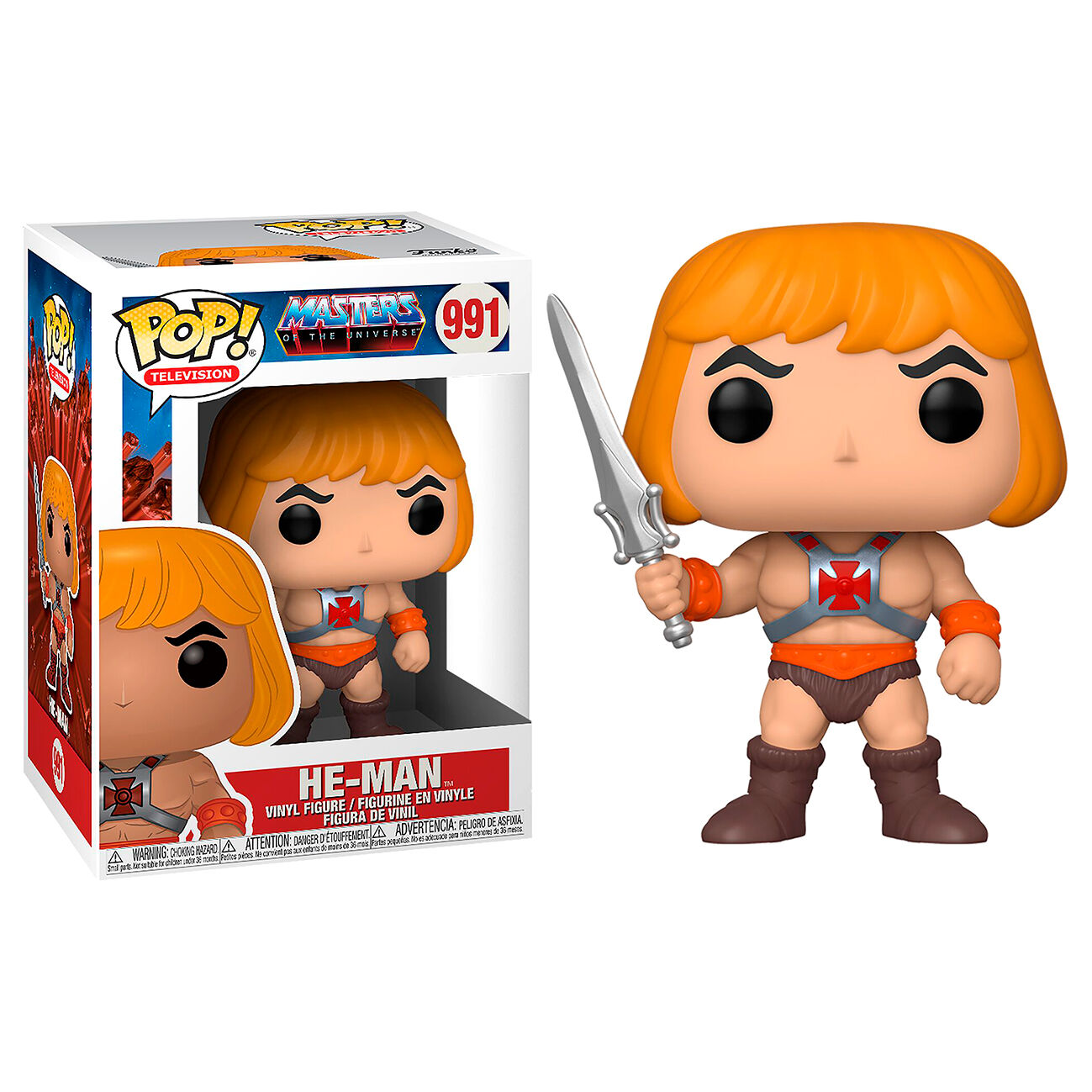 Figura POP Masters Of The Universe He-Man Frikytopia