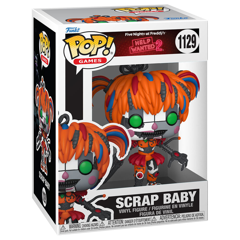 Figura POP Five Nights at Freddys Help Wanted 2 Scrap Baby Frikytopia