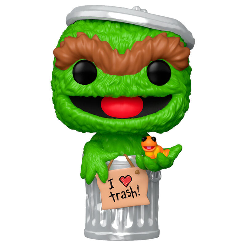 Figura POP Barrio Sesamo Oscar the Grouch Frikytopia