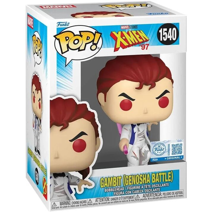 Figura POP Plus Marvel X-Men '97 Gambit Genosha Battle Frikytopia
