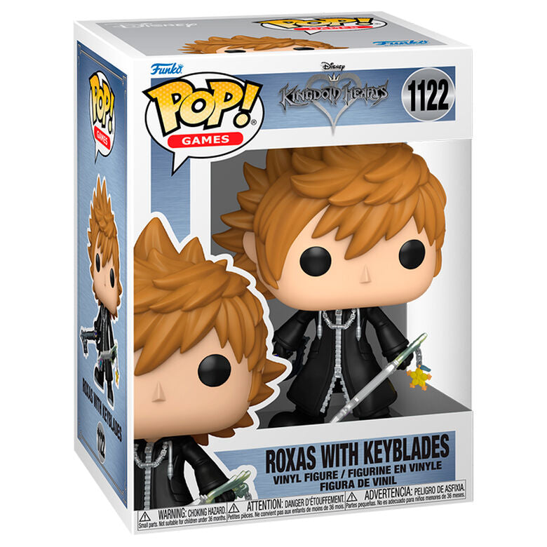Figura POP Kingdom Hearts Roxas with Keyblades Frikytopia