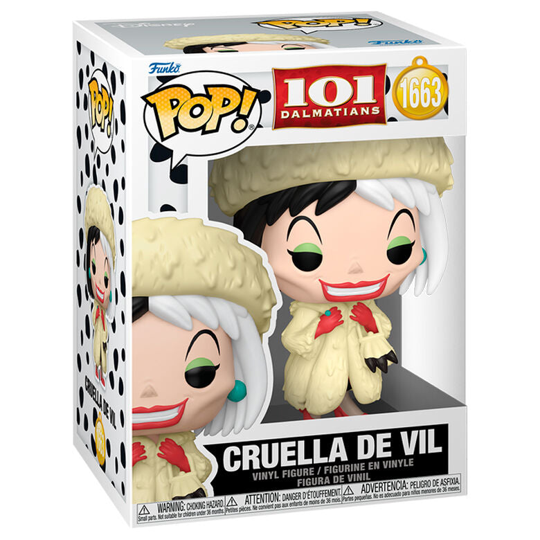 Funko Pop! 101 Dalmatas Cruella de Vil — DISNEY
