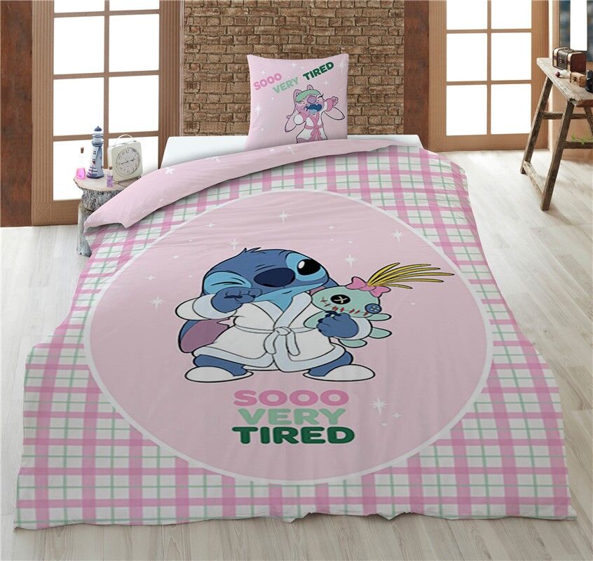 Funda Nordica Stitch Disney Cama 90 cm Policotton Frikytopia