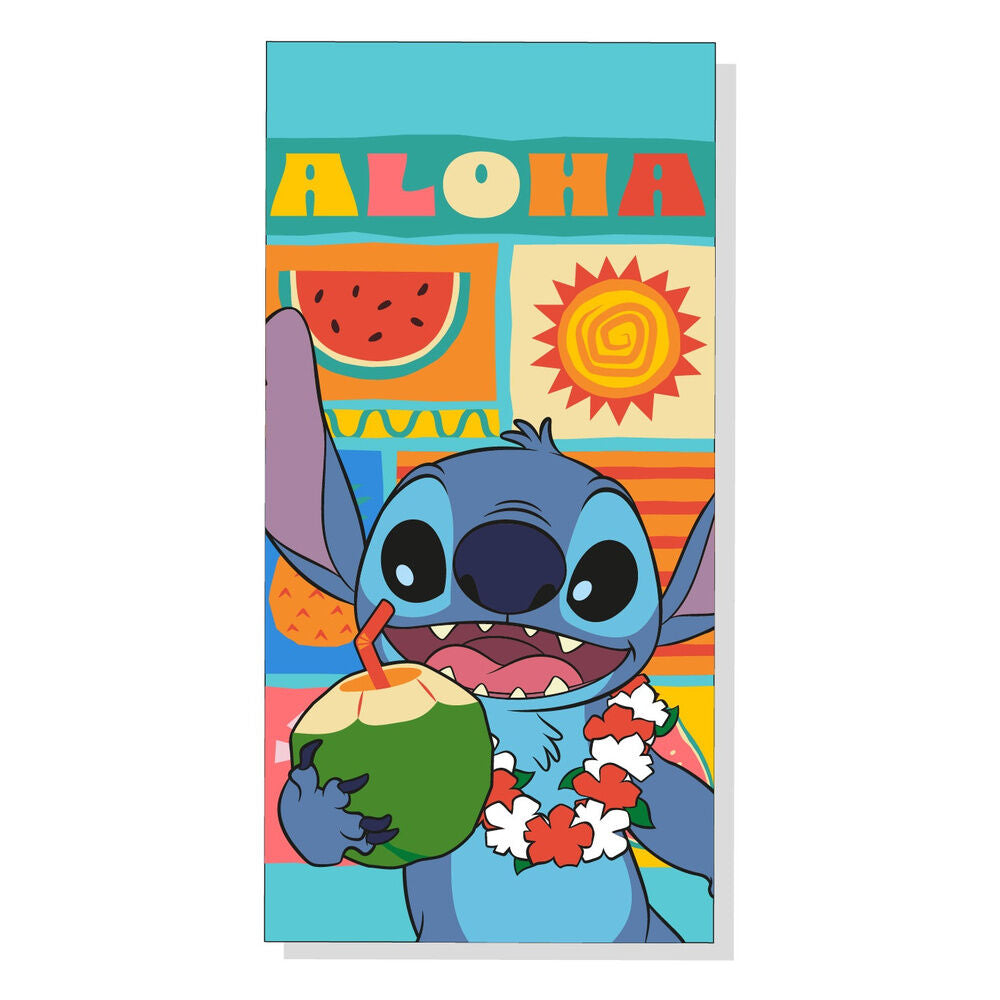 Toalla Stitch Disney microfibra Frikytopia