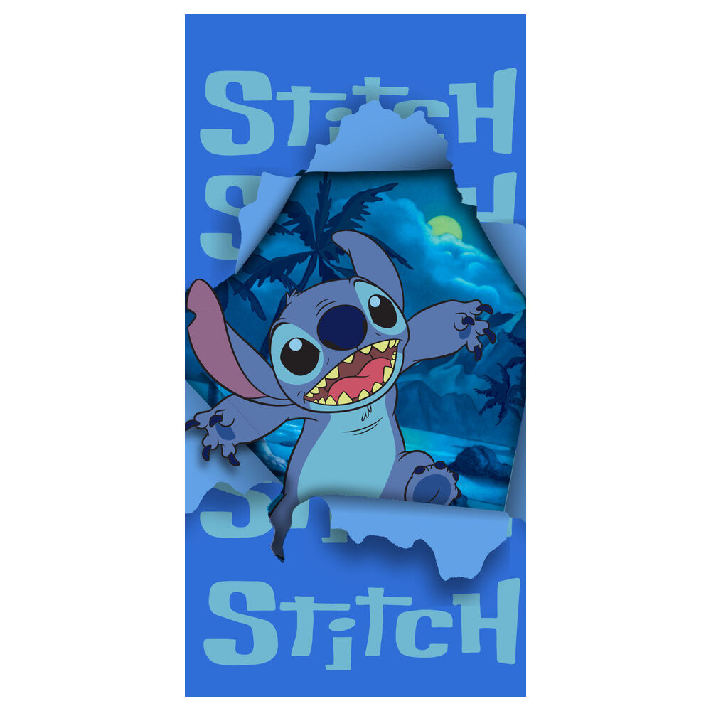 Toalla Stitch Disney microfibra Frikytopia
