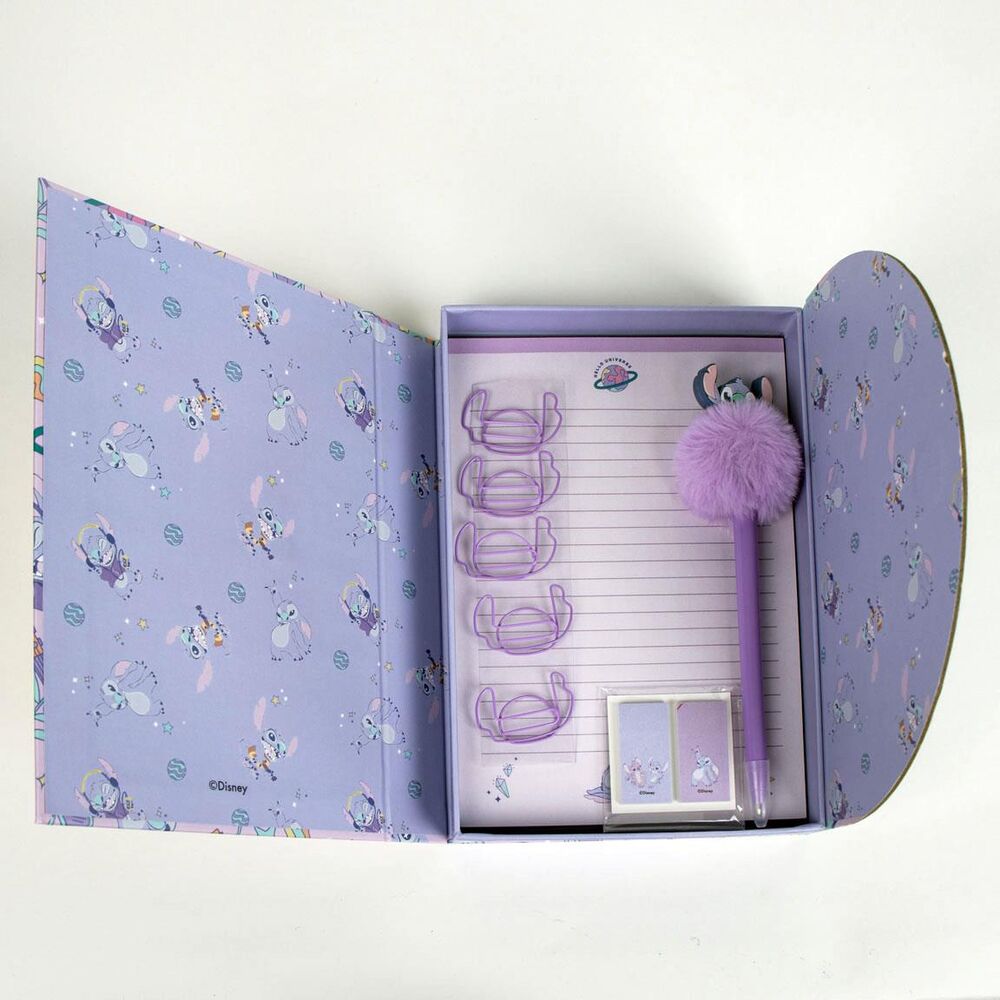 Set papeleria Stitch Disney Frikytopia