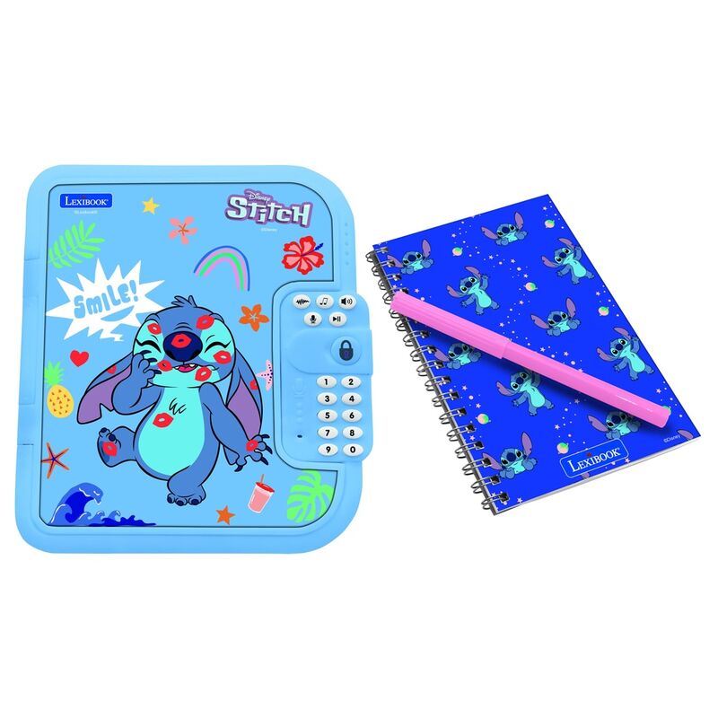Diario secreto electronico Stitch Disney Frikytopia