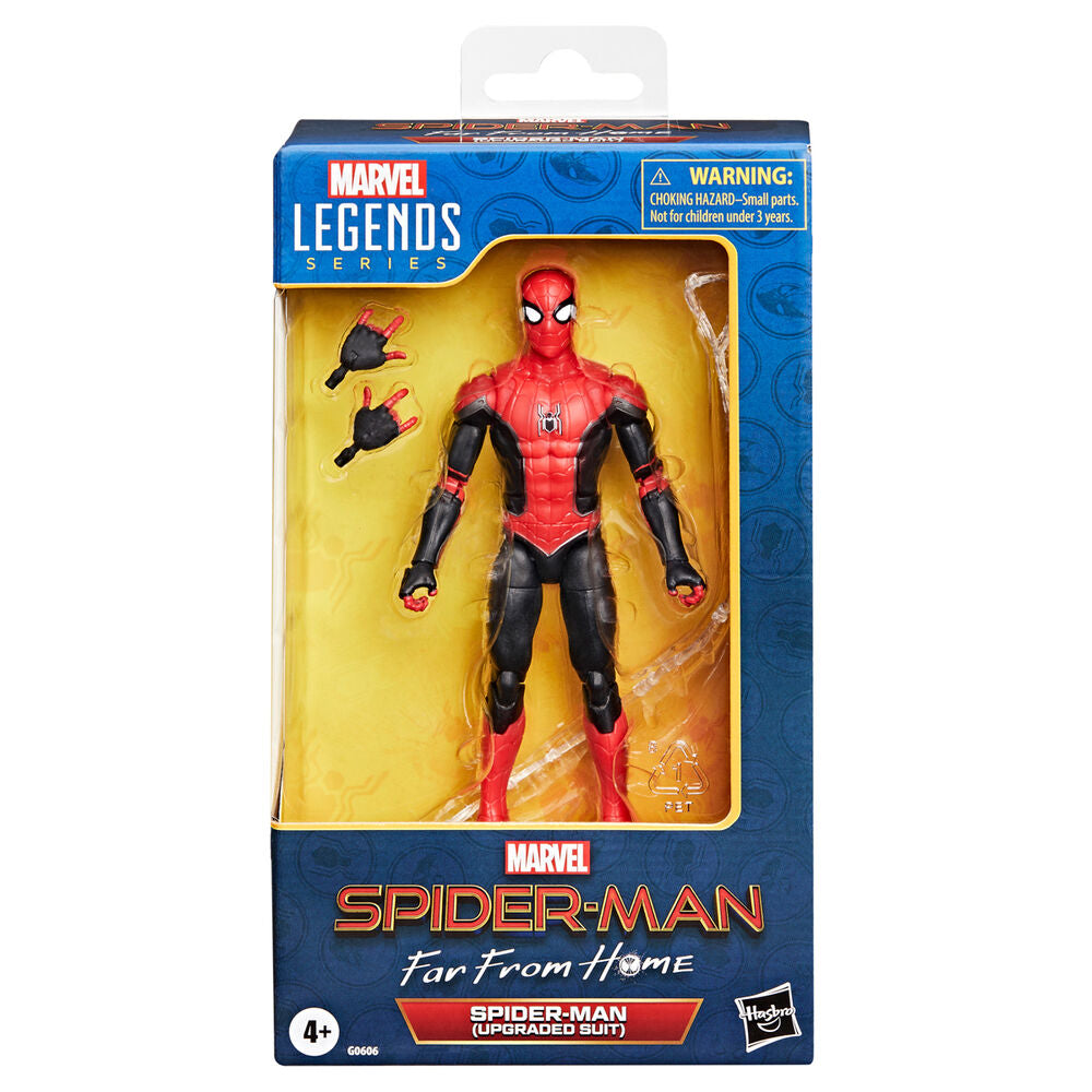 Figura Spider-Man Upgraded Suit Spider-Man: Lejos de Casa Marvel Legends Series 15 cm