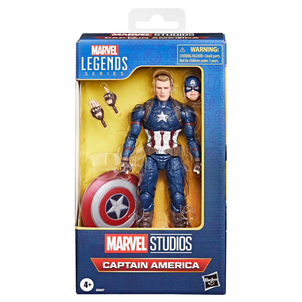 Figura Capitan America Vengadores Avengers: Endgame Marvel Legends Series 15 cm Frikytopia