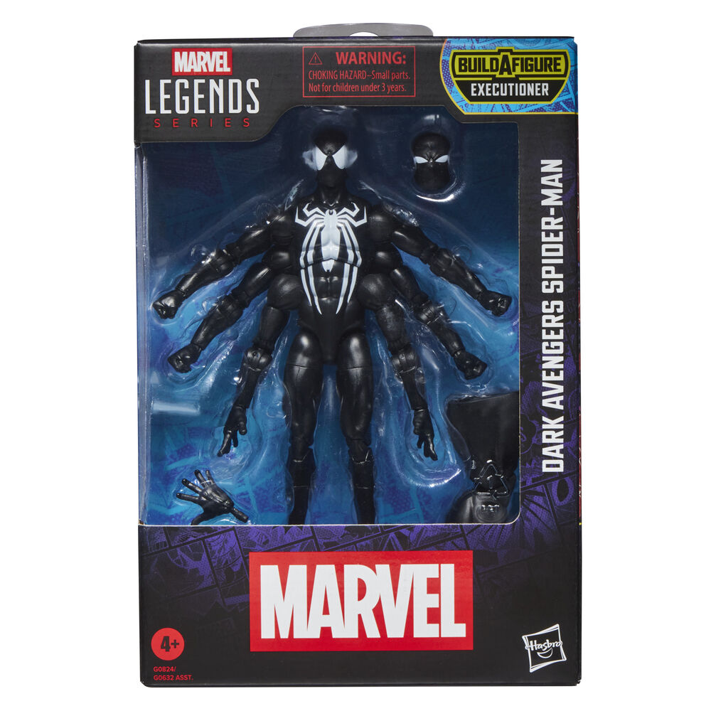 Figura Dark Avengers Spider-Man Marvel Legends Series 15 cm Frikytopia