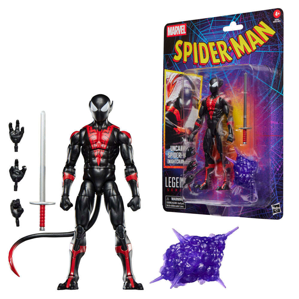 Figura Uncanny Spider-Man Nightcrawler Spider-Man Marvel Legends Series 15 cm Frikytopia