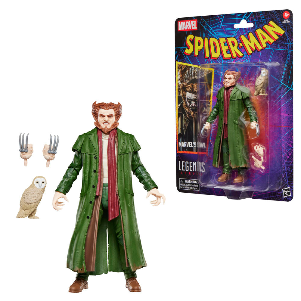 Figura Owl Spider-Man Marvel Legends Series 15 cm Frikytopia