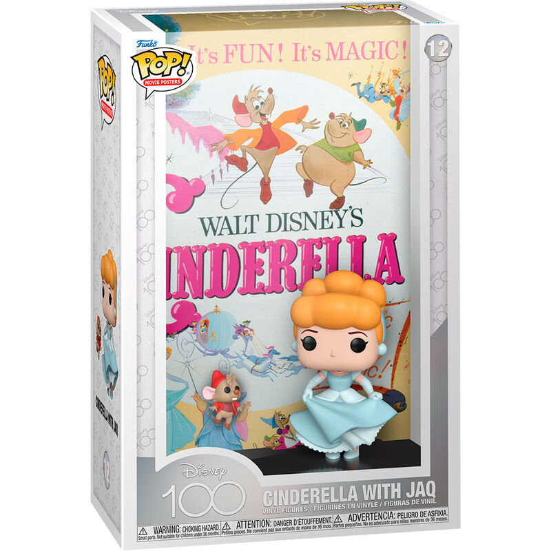 Figura POP Movie Poster Disney Cenicienta