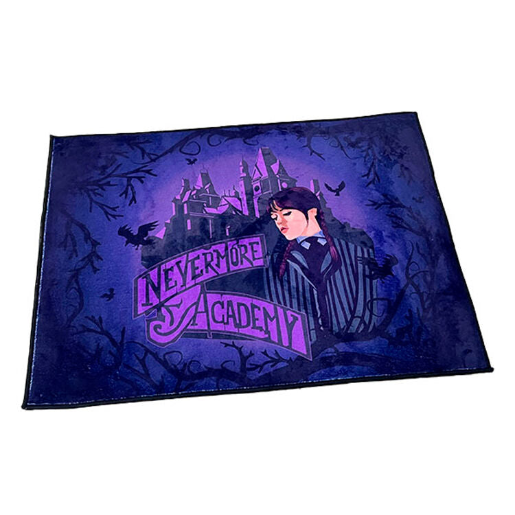 Alfombra Interior Nevermore Academy Miercoles 80x60 cm