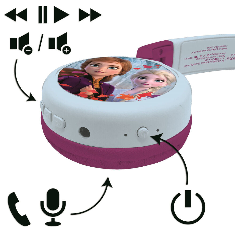 Auriculares Plegables Frozen Disney