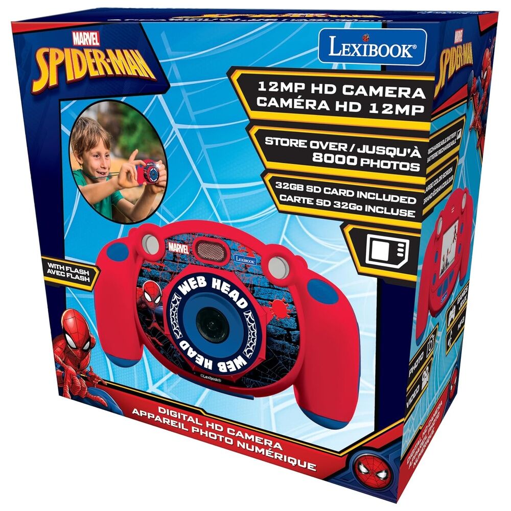 Camara fotos digital Spiderman Marvel Frikytopia
