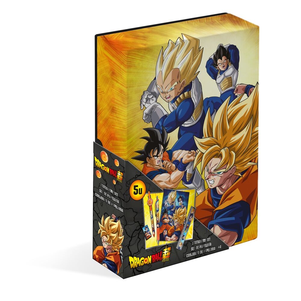 Estuche Papelería Dragon Ball Super 5 piezas
