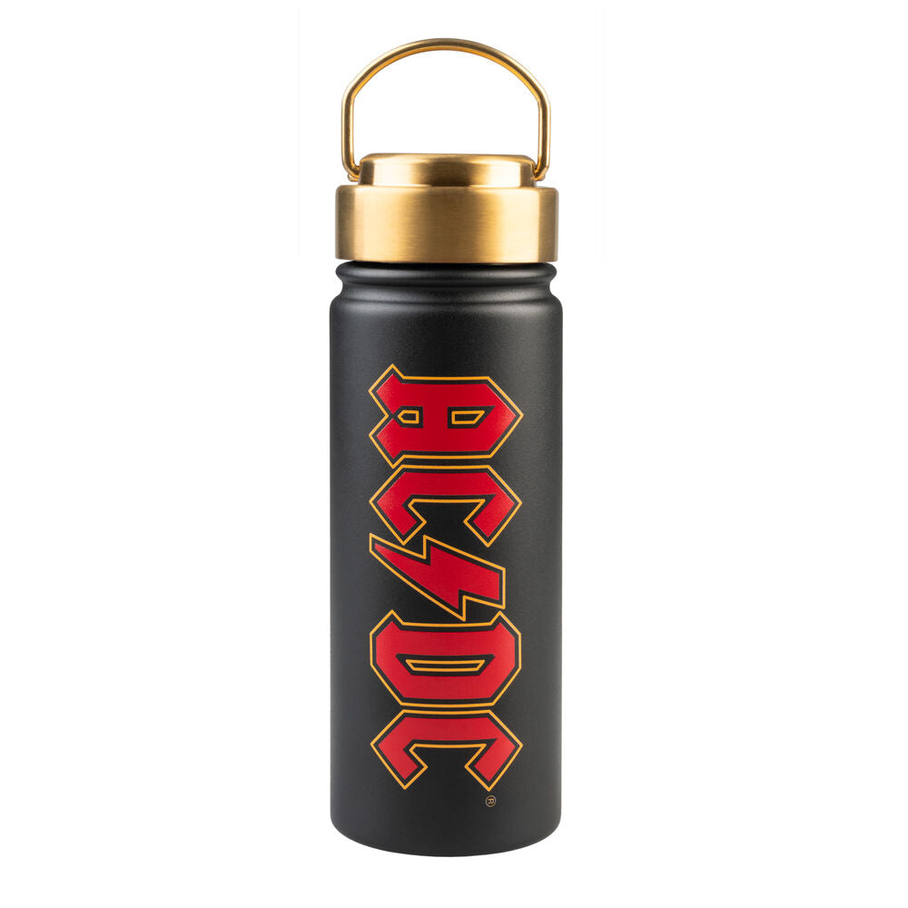 Botella acero inoxidable AC/DC 500ml Frikytopia